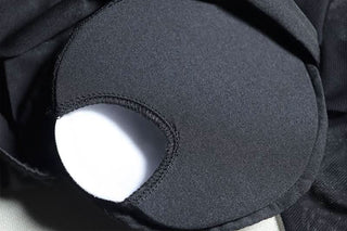 Halter long sleeve mesh patchwork beaded mini dress