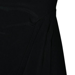 Halter ruched solid mini dress