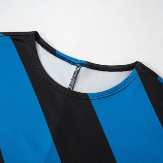 Long sleeve crewneck slit twill print midi dress