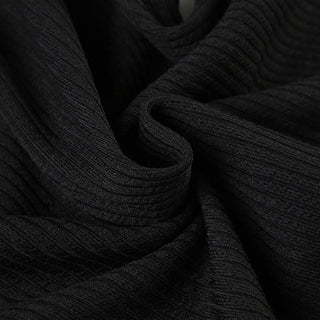 Off shoulder long sleeve solid romper