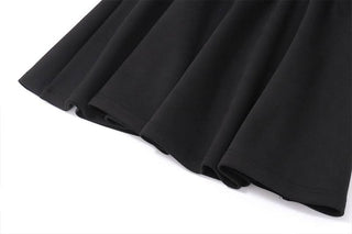 U neck long sleeve ruched ruffle mini dress