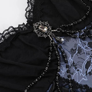 Sweetheart neck beaded smocked lace up cami mini dress