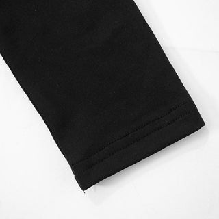 Ruched long sleeve round neck hollow out ruffle cut out top