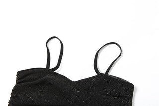 Textured long sleeve crewneck shrug 2 piece crop top