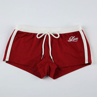 U neck embroidery cami short pant set