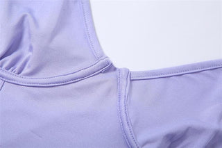 Long sleeve mesh see-through two piece set