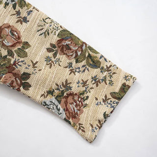 Zip-up long sleeve drawstring flower print top