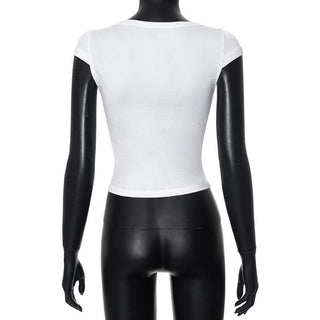 Cap sleeve v neck ruched solid top