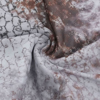 Self tie halter snakeskin print ruffle ruched mini dress