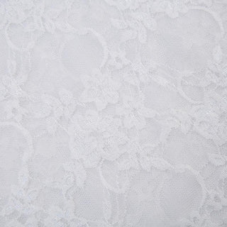 Long sleeve high neck lace see through top