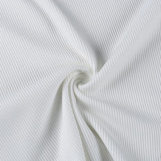 Ribbed sleeveless u neck solid bodysuit