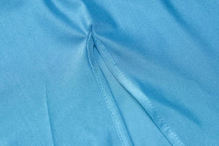 Short sleeve high neck slit solid maxi dress
