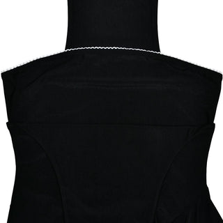 Halter ruched solid mini dress