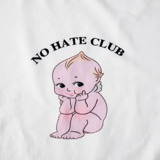 Crewneck short sleeve doll pattern contrast top