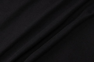 Sleeveless crewneck hollow out beaded contrast crop cut out top