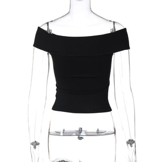 Short sleeve off shoulder ruched top
