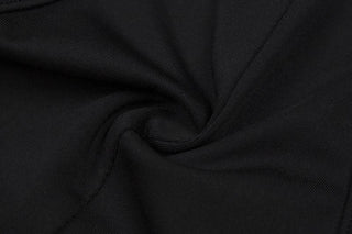 Halter self tie metal chain v neck backless top