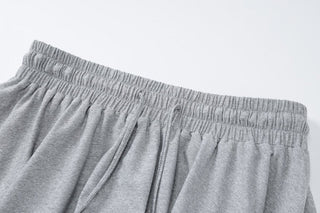 Long sleeve crewneck solid mini skirt set