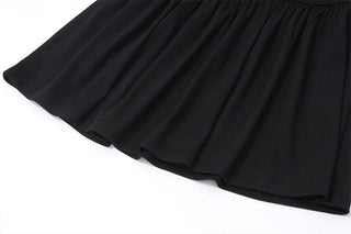 V neck flower applique hollow out cami cut out top