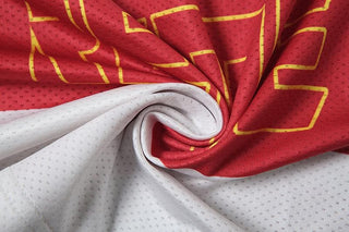 Long sleeve v neck letter print contrast top