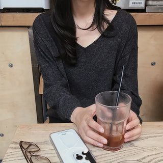 (8 colors) Cashmere Wool Knit