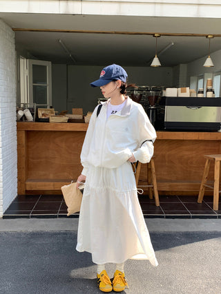 A-line large swing dress skirt