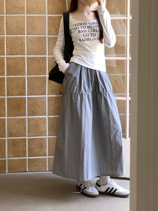 A-line large swing dress skirt