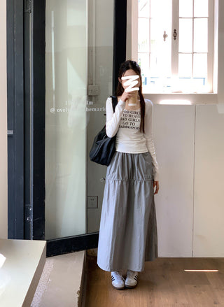 A-line large swing dress skirt