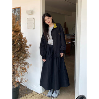 A-line large swing dress skirt