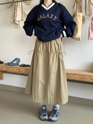 A-line large swing dress skirt