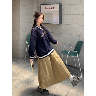 A-line large swing dress skirt