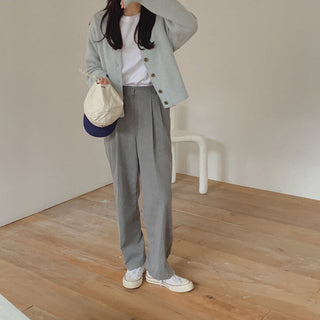 Korea Chic V -neck Cardigan