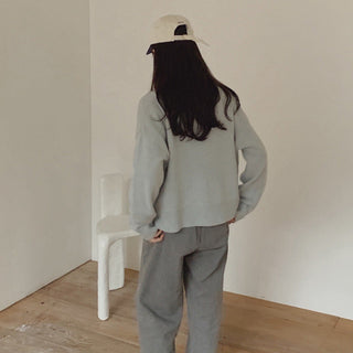 Korea Chic V -neck Cardigan