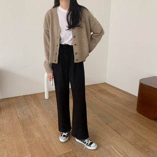 Korea Chic V -neck Cardigan