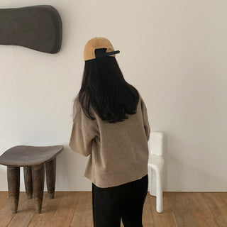 Korea Chic V -neck Cardigan