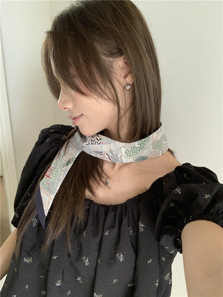 Loose floral pattern top