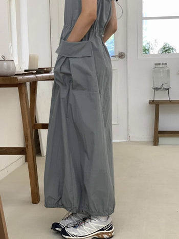 Sporty midi dress