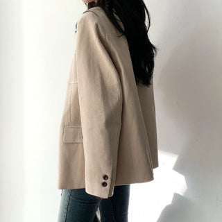 Retro Velvet long sleeve suit jacket