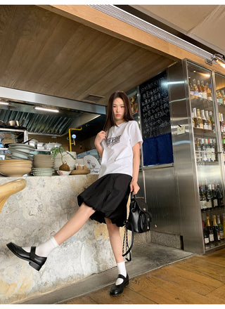 Organza bud skirt