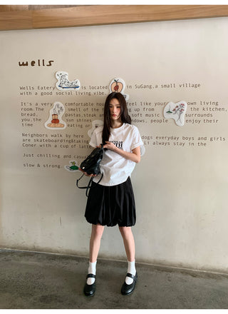 Organza bud skirt