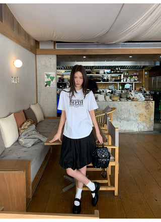 Organza bud skirt