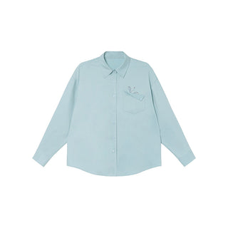 Embroidered pocket shirt