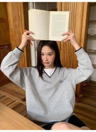 V-neck sweater