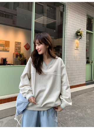 V-neck sweater