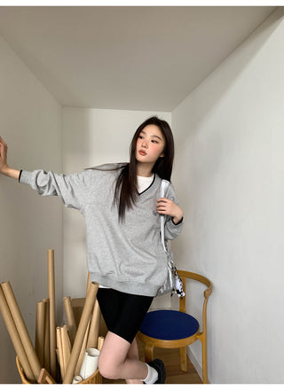 V-neck sweater