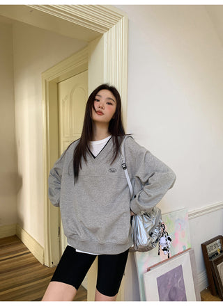 V-neck sweater