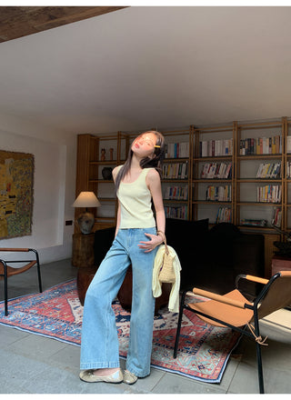 Straight jeans