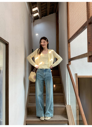 Straight jeans