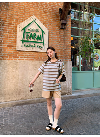 Lace-up shorts