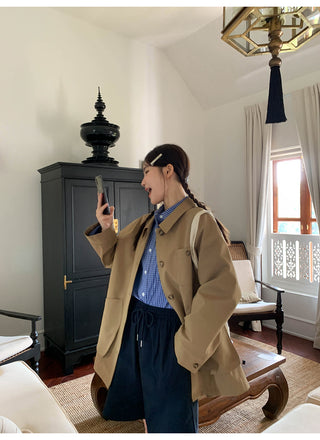Work trench coat